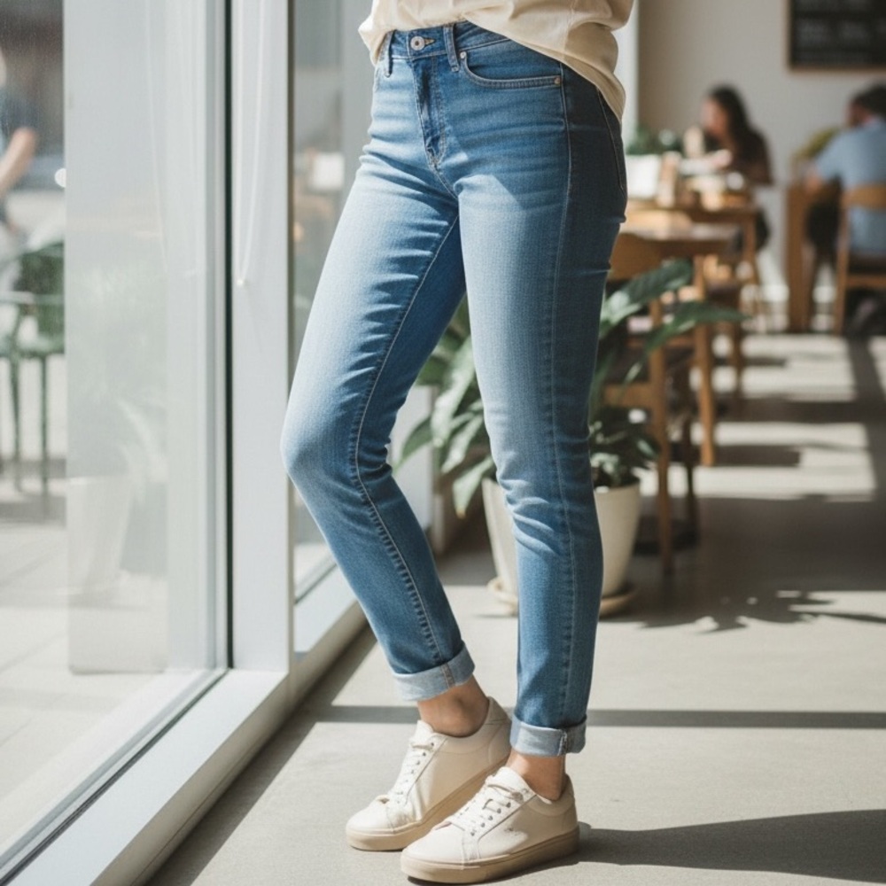 Signature by Levi Strauss Women's Light Blue Jeans